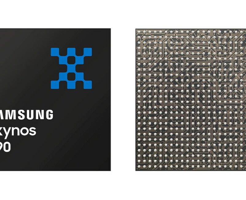 Exynos 990 Front and Back