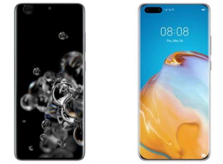 Samsung Galaxy S20 Ultra Huawei P40 Pro