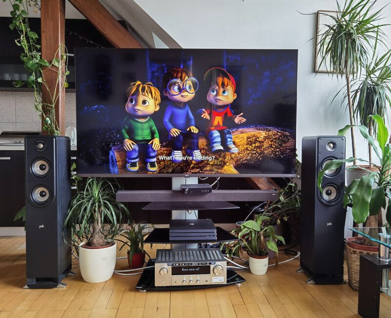 Denon DRA 800H Polk S50E 1