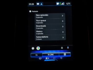Android Auto u Renault Grand Scenic 10