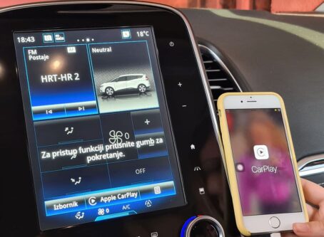 Apple CarPlay u Renault Grand Scenic 3