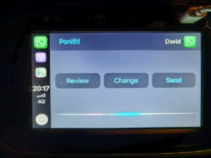 Dacia Dokker Apple CarPlay 14