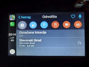 Dacia Dokker Apple CarPlay 8