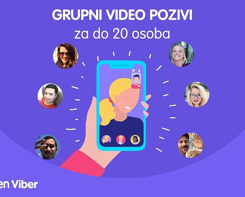 viber pozivi za 20 osoba