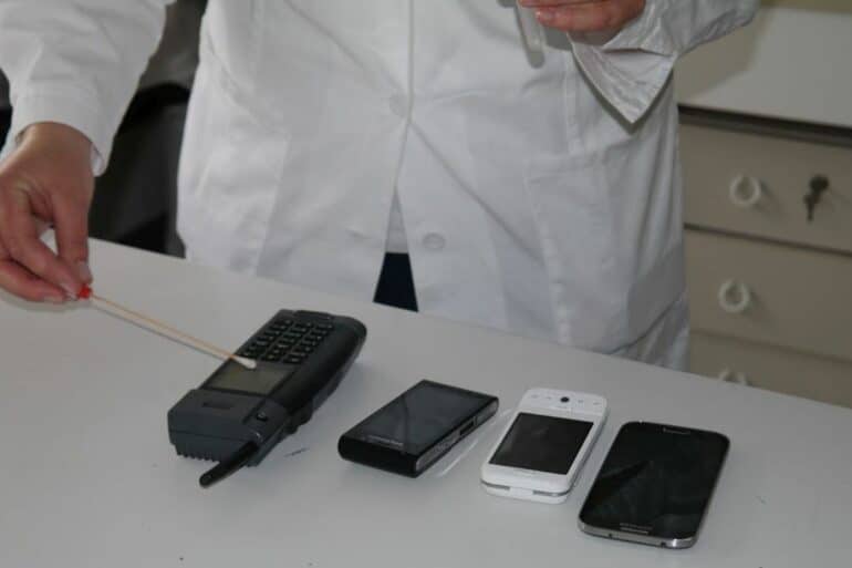 Test bakterije na mobitelu 4