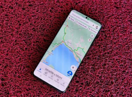 Galaxy S20 Google Maps 1