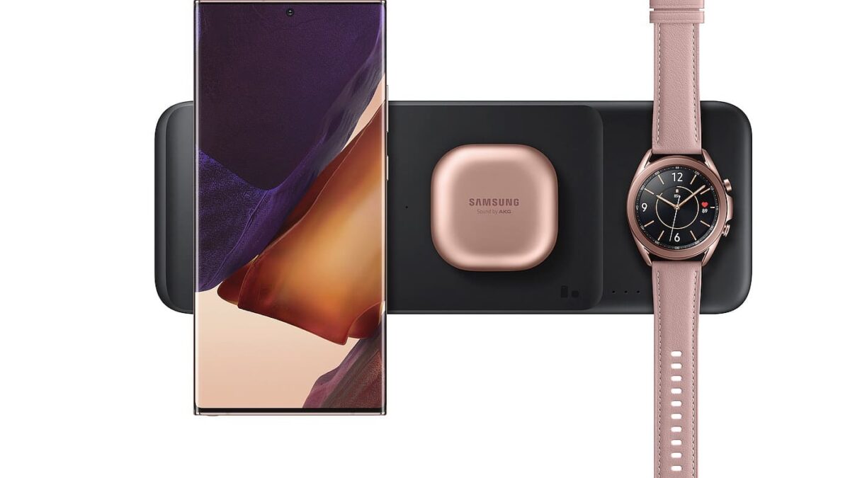 Wireless Charger Trio Black 1