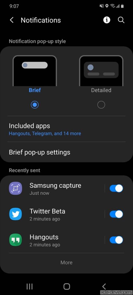 Samsung One UI 3.0 Beta on Galaxy S20 21