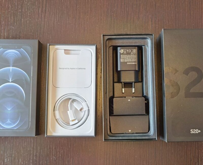 Apple iPhone 12 Pro i Samsung Galaxy S20 2