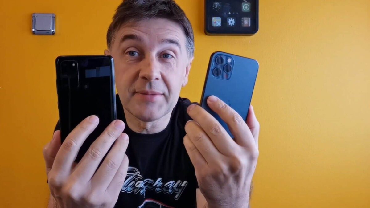 Samsung Galaxy S20 Apple iPhone 12 Pro