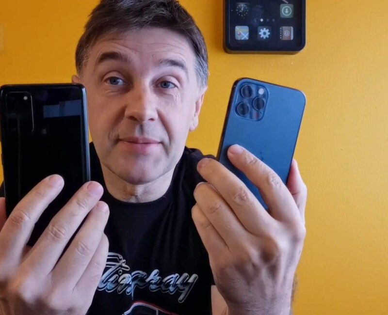 Samsung Galaxy S20 Apple iPhone 12 Pro