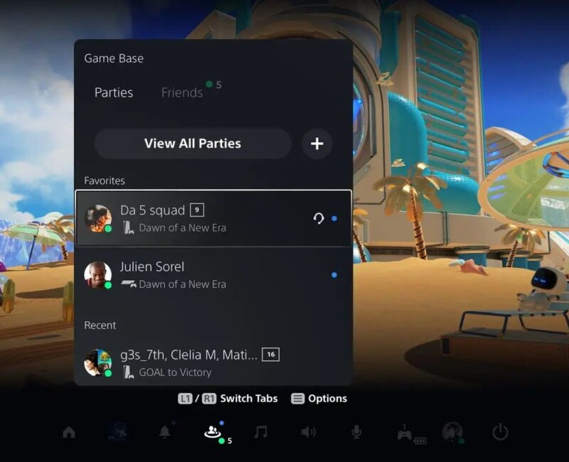 PS5 update 3