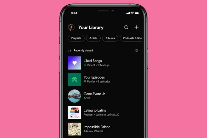 Spotify Library