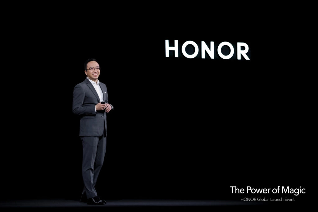 HONOR Global Launch Event at MWC 2022 George Zhao