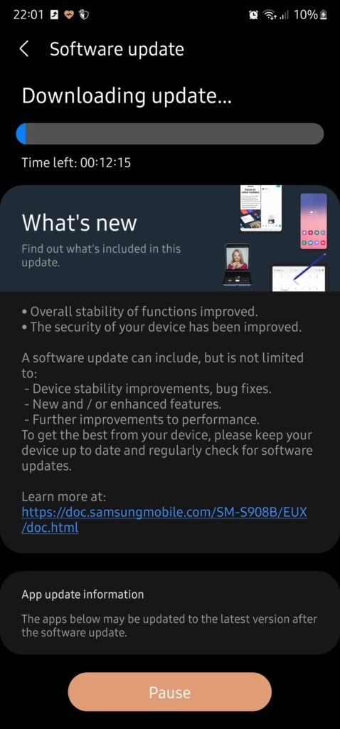 Screenshot 20220614 220112 Software update