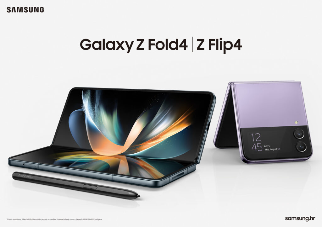 Samsung Galaxy Z Flip4 Z Fold4 KV 1