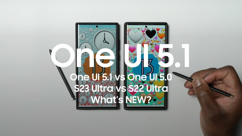 samsung one ui 5 1 is official w