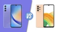 Samsung Galaxy A34 5G vs Samsung Galaxy A33 5G
