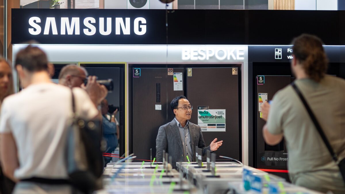 Samsung Experience zone Jong Ho Kang CEO Samsung Hrvatska 2 Ivan Lackovic