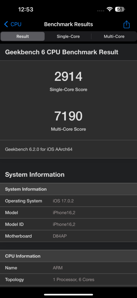 iPhone 15 Pro Max benchmark 2 scaled