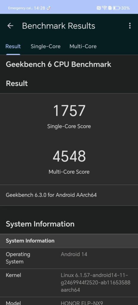 Screenshot 20240706 142825 com.primatelabs.geekbench6 scaled