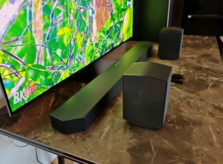 Samsung 55 OLED S95D soundbar HW Q930D 16