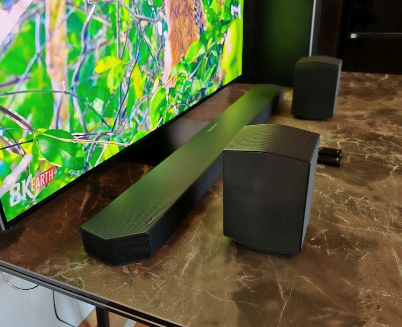 Samsung 55 OLED S95D soundbar HW Q930D 16