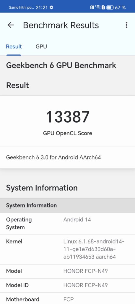 Screenshot 20240925 212151 com primatelabs geekbench6 BenchmarkDocumentActivity