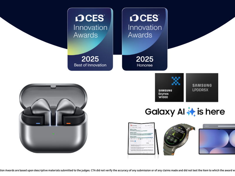 CES 2025 Innovation Awards Samsung