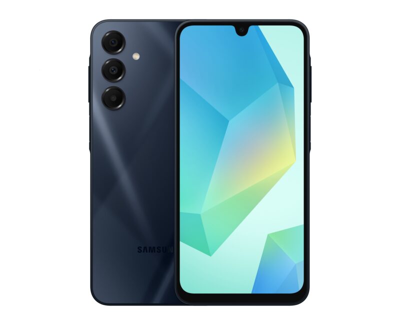 SM A166F Galaxy A16 5G Blue Black Front