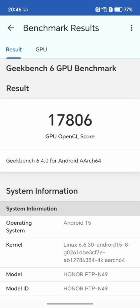 Screenshot 20250324 204628 com primatelabs geekbench6 BenchmarkDocumentActivity scaled