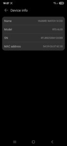 Huawei Health Watch 5 16