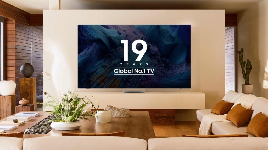 Samsung TVs and Displays Global TV Market Leader 19 Consecutive Years Omdia dl1 Final Large