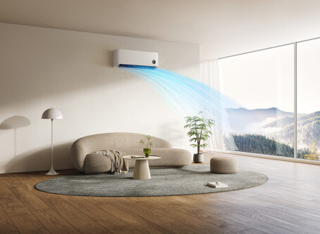 Mijia Air Conditioner Pro Eco Inverter Summer scene with wind