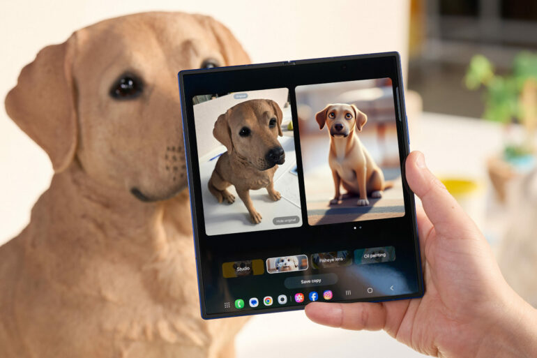Galaxy Z Fold7 Portrait Studio Pet scaled