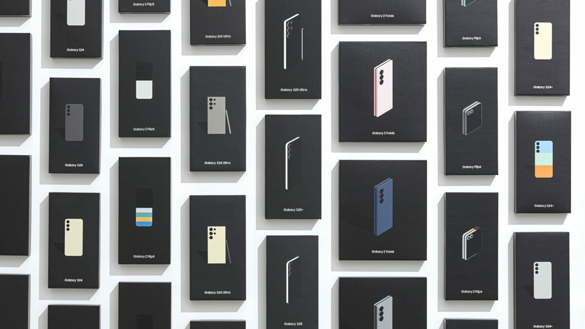 Gold Samsung Mobile Design Visual Identity System 3 scaled