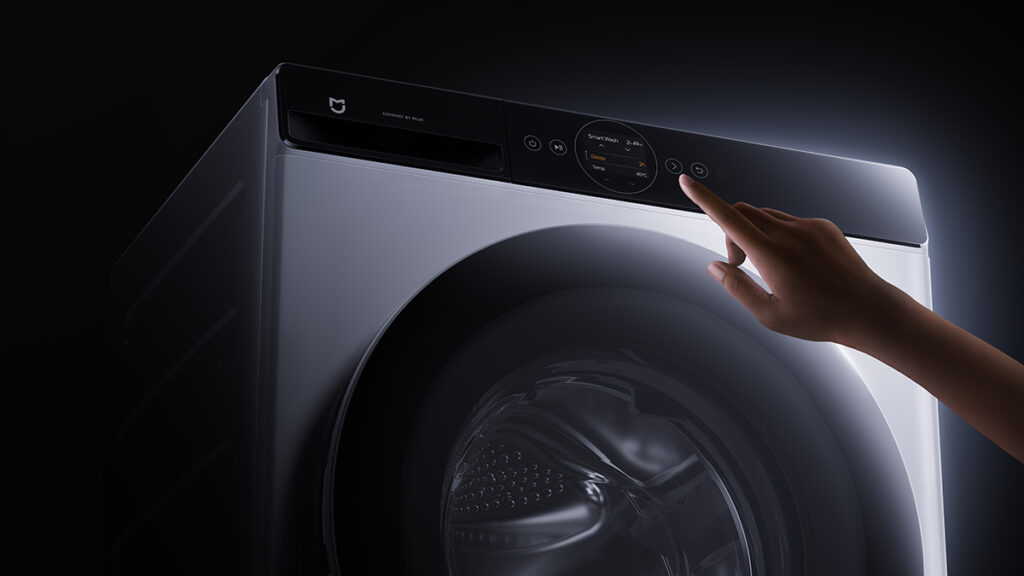 Mijia Front Load Washer Dryer Pro 9kg Gravity panel