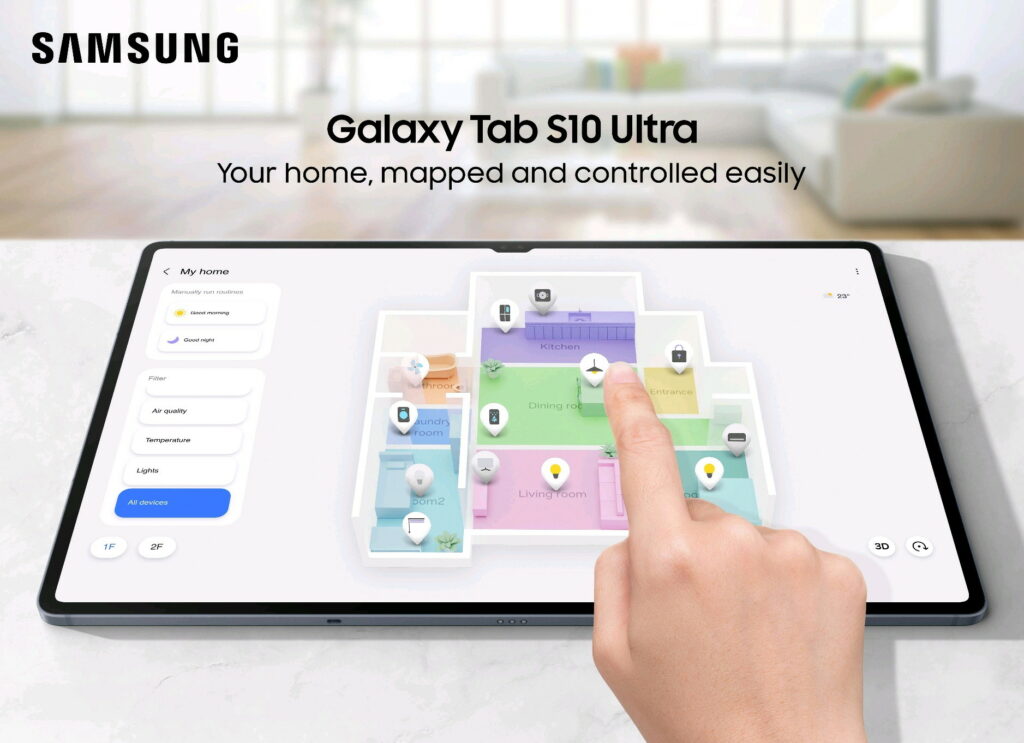 Silver Samsung Galaxy TabS10Series 02
