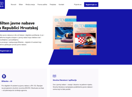 Bilten javne nabave screenshot